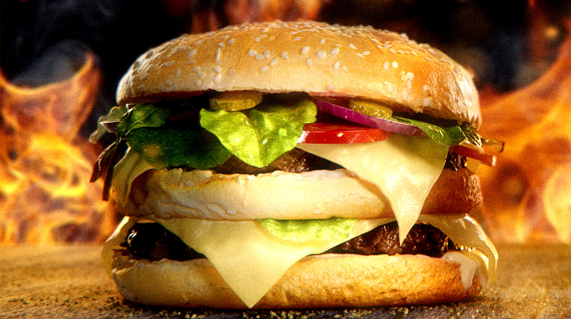 Burger, Cola